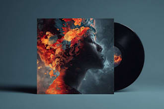 design your album cover art or music artwork