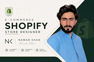 redesign a professional shopify store