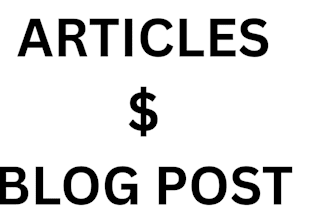 write articles and blog posts