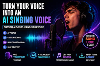 turn your voice into an ai singing voice