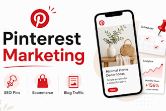 do pinterest marketing, SEO pins for ecommerce blog traffic