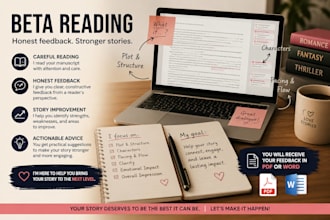 read your manuscrit and provide constructive feedback