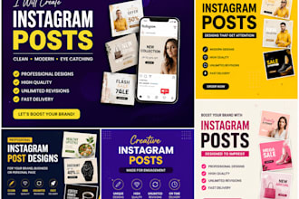 create instagram post design