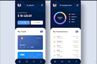build crypto wallet app, wallet app, crypto exchange, exchange app, fintech app