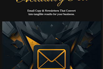 write email copy and newsletters that turn subscribers into paying customers