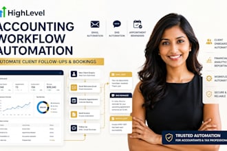 do gohighlevel accountants setup ghl bookkeeping firm funnel automation