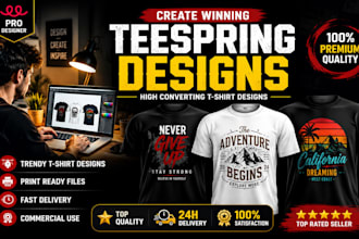 setup teespring store, bulk t shirt designs for printful amazon