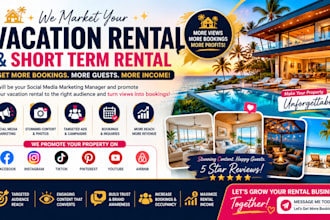 be your vacation rental tour, short rental social media marketing manager