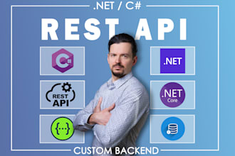 build a rest API in net and c sharp