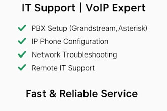 configure your voip, pbx, and IP phone systems