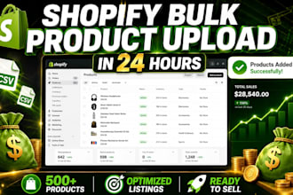 do shopify product upload shopify product listing bulk products data entry