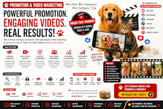professional pet promotion and viral video marketing for your brand