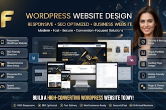design a SEO friendly wordpress website