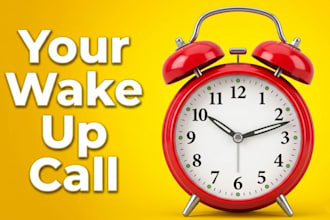 be personal wake up call assistance for schedules, meetings and reminders