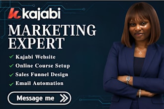 design kajabi website, kajabi landing page, kajabi sales funnel, online course