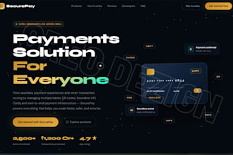 design you beautiful 2d,3d landing pages for your website