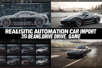 import automation cars into beamng drive with realistic setup