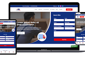 build a professional and responsive website