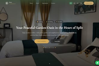 build a premium nextjs landing page with tailwind CSS