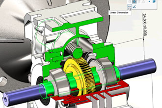 design 3d mechanical models and 2d technical drawings using autodesk inventor