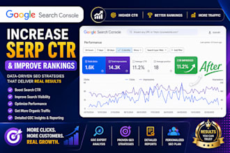increase serp CTR for SEO boost and improve search visibility