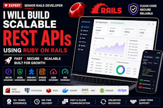 build scalable rest apis using ruby on rails