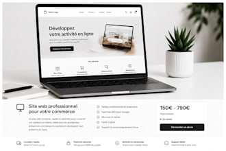 crée web professionnel pour votre commerce