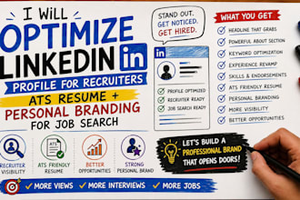 optimize linkedln profile for recruiters ats resume and personal branding