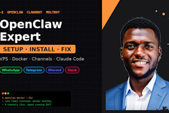 openclaw setup install fix clawdbot moltbot claude code ai agent claude expert