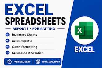 build excel inventory tracking and profit analysis sheets