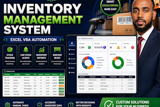 create an automated excel inventory management system