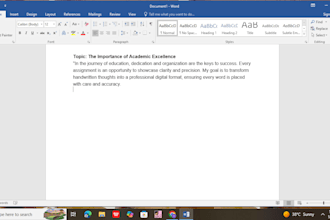 do manual typing copy paste and assignment work