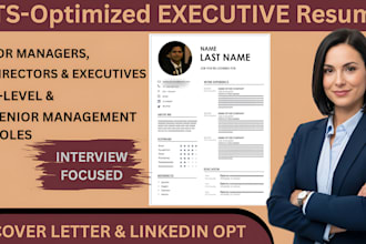 write an executive level resume for career growth and promotions