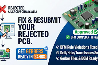fix your manufacturer rejected pcb layout or gerber files