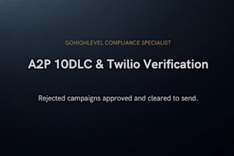 fix rejected gohighlevel a2p 10dlc approval, twilio verification, ghl automaton