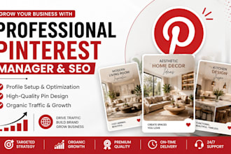 be your pinterest manager and home decor content creator