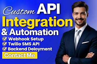 do API integration stripe API wordpress API, PHP API, firebase, supabase backend