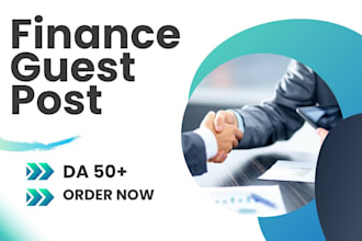 do finance guest post on high da website