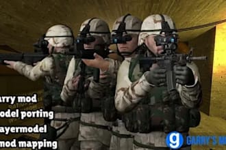 port and rig custom models for garrys mod gmod