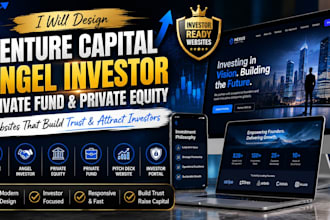do venture capital angel investor private fund, private equity pitchdeck website