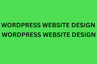 create a responsive wordpress website for local and service based businesses