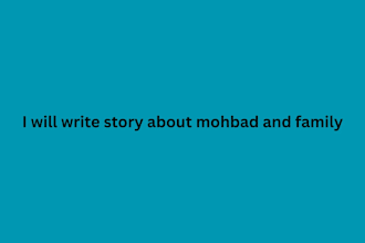 write a story about mohbad and family