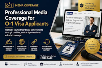 do media coverage for eb1 visa applicant