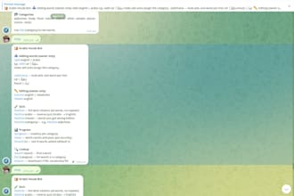 build a custom telegram bot with ai and database integration
