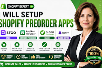 setup shopify preorder apps stoq appikon preorder globo notify