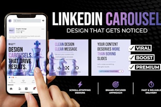 design viral linkedin carousel posts that boost engagement
