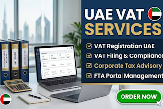 do uae vat registration, vat filing uae, and corporate tax fta compliance
