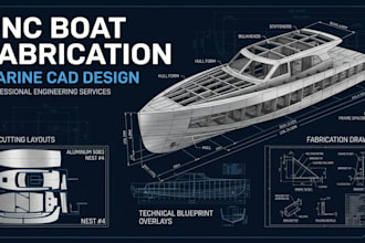 build cnc ready boat fabrication and marine cad models