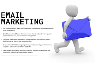 setup automated email marketing campaigns in mailchimp brevo or sender