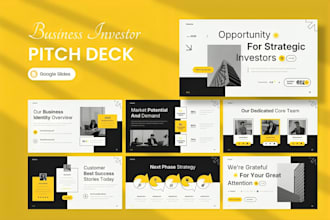 do pitch deck design, fundraising presentation, investor slides, startup PPT